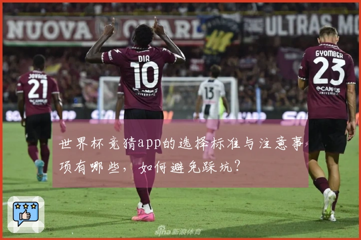 世界杯竞猜app的选择标准与注意事项有哪些，如何避免踩坑？